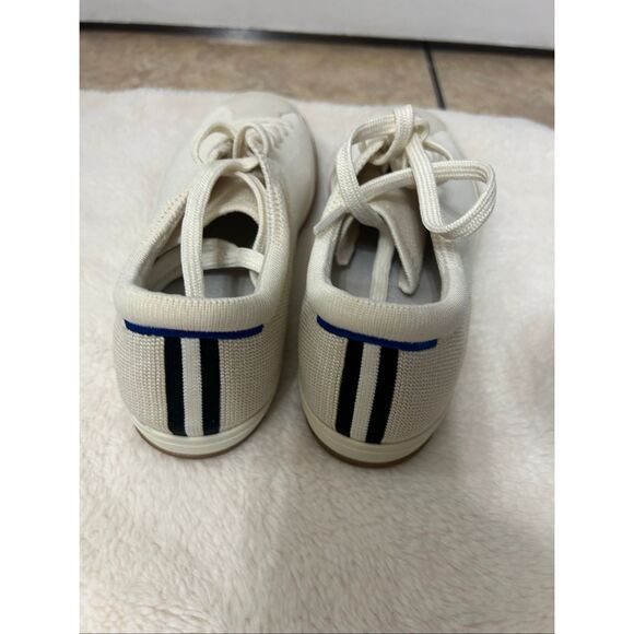 Rothys The Lace Up Sneaker Biscuit W 8.5 - Picture 5 of 8